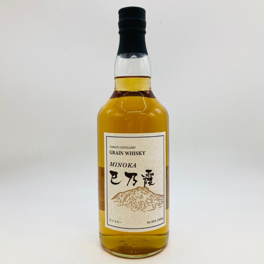 北海道内限定発送】 巳乃霞 MINOKA GRAIN WHISKY グレーン ウイスキー