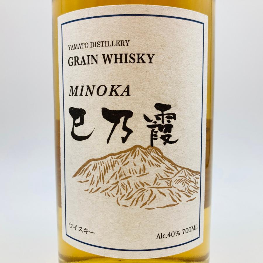 北海道内限定発送】 巳乃霞 MINOKA GRAIN WHISKY グレーン ウイスキー