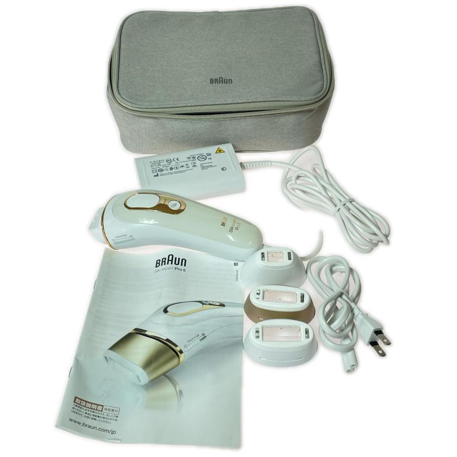 BRAUN ブラウン Silk expert Pro5 シルクエキスパートプロ5 脱毛器 光