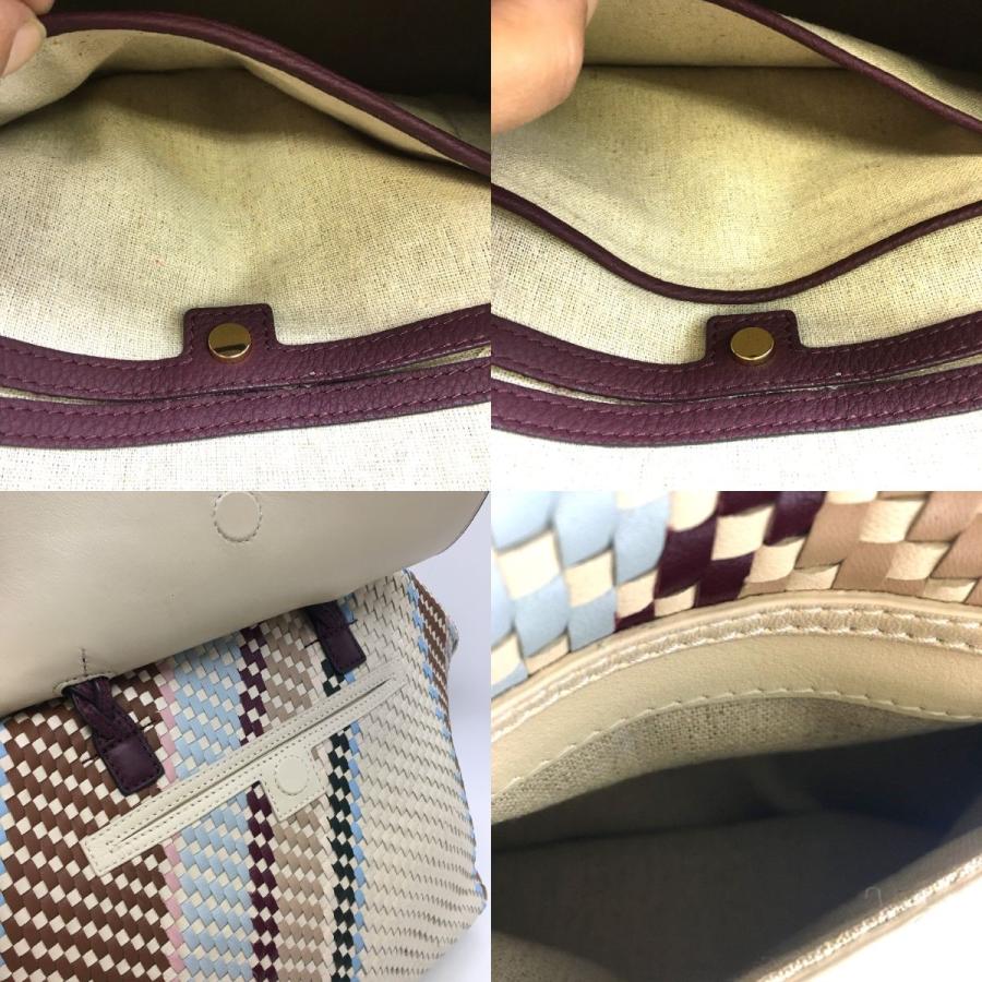 TORY BURCH（トリーバーチ） ◎◎ 2WAYバッグ マルチカラー 編込み