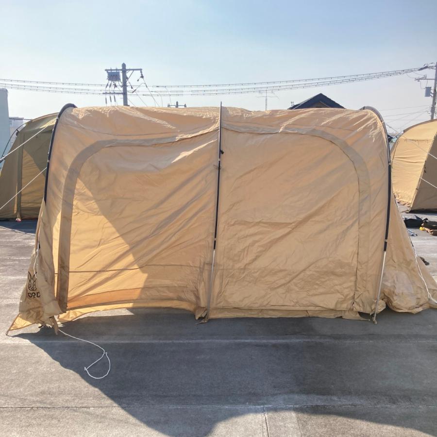 DOD カマボコテント3S タン 別売マットシートセット付 2~3人用テント