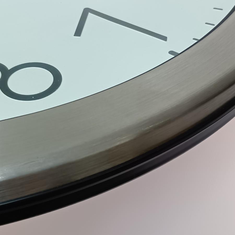 SEIKO（セイコー） 防湿・防塵型 掛け時計 クオーツ KH407S シルバー x