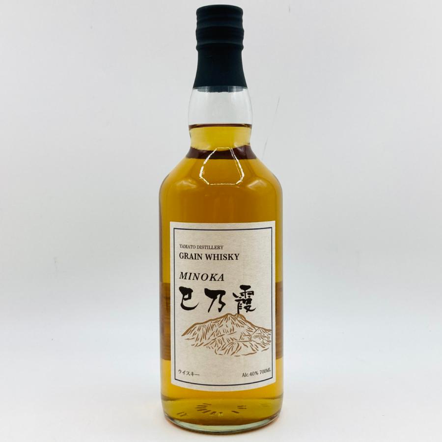 北海道内限定発送】 巳乃霞 MINOKA GRAIN WHISKY グレーン ウイスキー