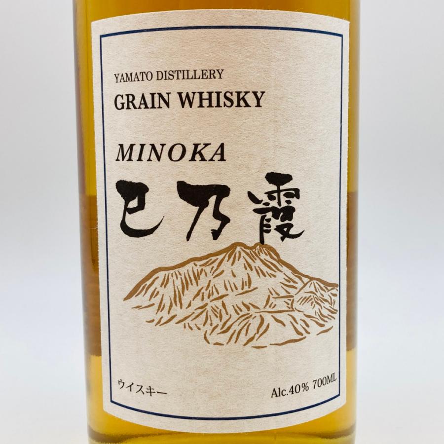 北海道内限定発送】 巳乃霞 MINOKA GRAIN WHISKY グレーン ウイスキー