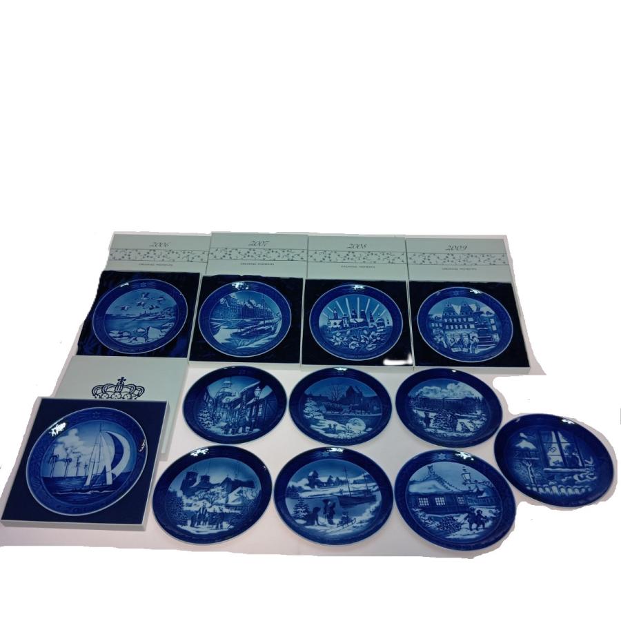 【美品】ロイヤルコペンハーゲン イヤープレート　12枚　　まとめ売り ROYAL COPENHAGEN（ロイヤルコペンハーゲン） イヤープレート 12枚