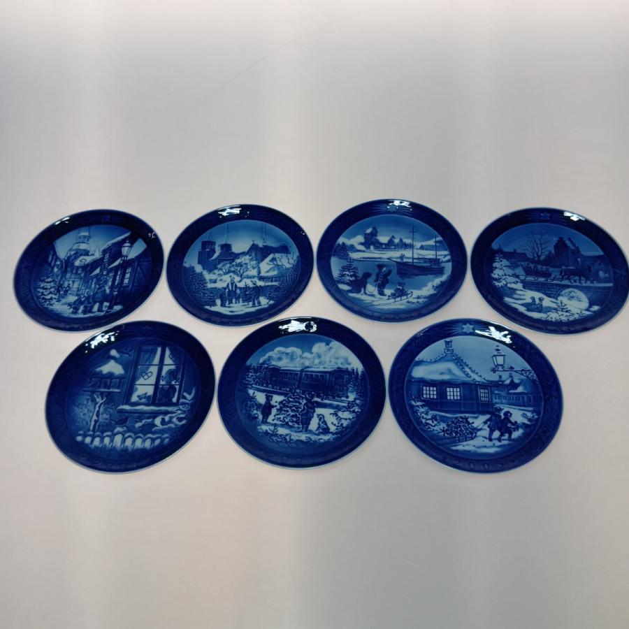 【美品】ロイヤルコペンハーゲン イヤープレート　12枚　　まとめ売り ROYAL COPENHAGEN（ロイヤルコペンハーゲン） イヤープレート 12枚