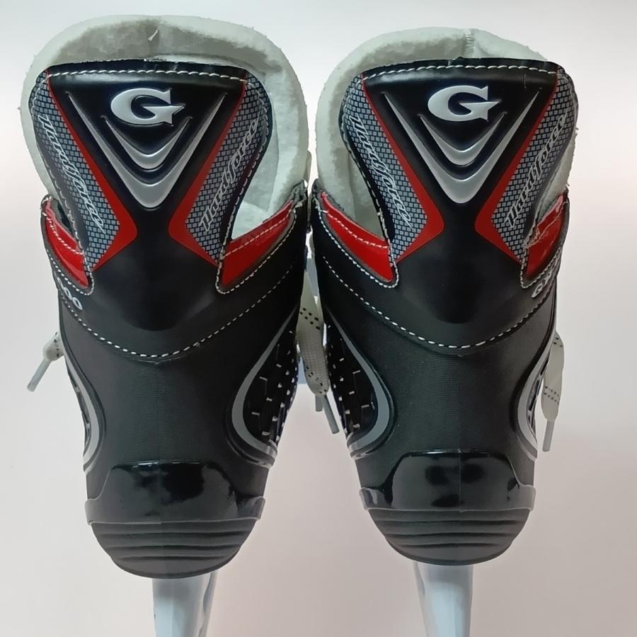 ICELAND GO アイスホッケー スケート靴 24cm ブレード 27cm GH-1000 エッジカバー付 ICELAND GO アイスホッケー スケート靴 24cm ブレード 27cm GH-1000 外