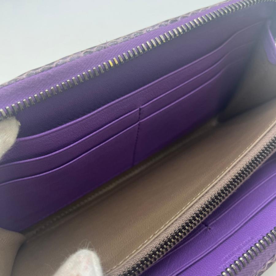 BOTTEGA VENETA ボッテガヴェネタ イントレチャート パイソン 財布