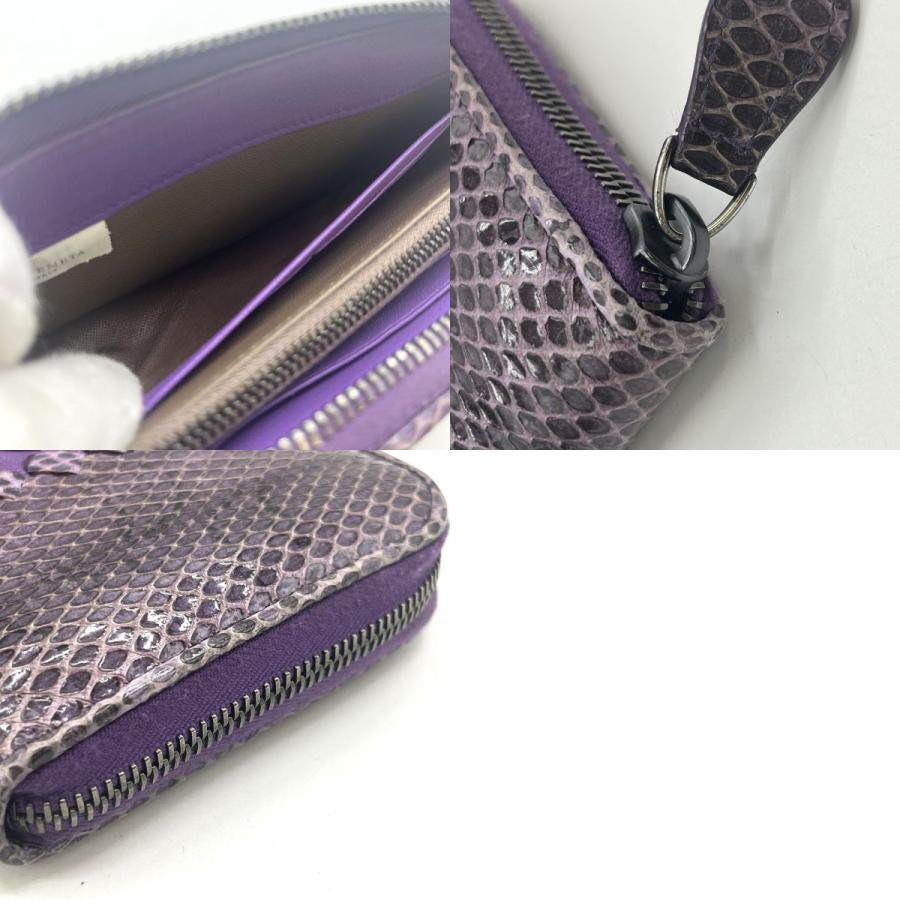 BOTTEGA VENETA ボッテガヴェネタ イントレチャート パイソン 財布