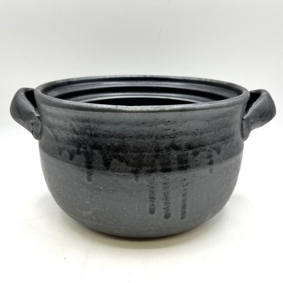 たち吉 土鍋 黒天目ご飯鍋 箱付き 目立った傷や汚れなし : リサイクル