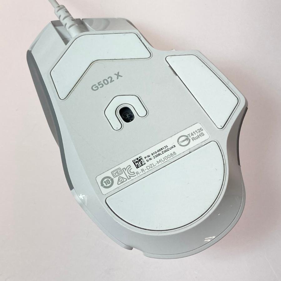 Logicool ロジクール ゲーミングマウス G502X ホワイト 本体のみ G502X やや傷や汚れあり