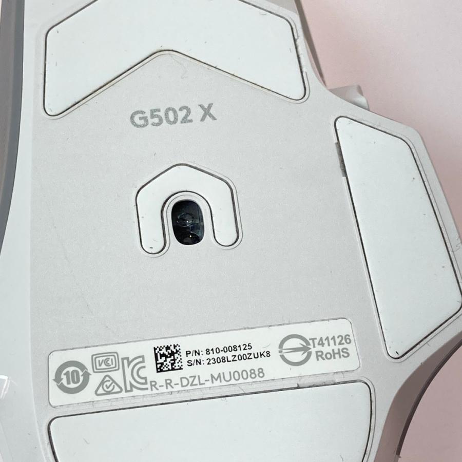 Logicool ロジクール ゲーミングマウス G502X ホワイト 本体のみ G502X やや傷や汚れあり