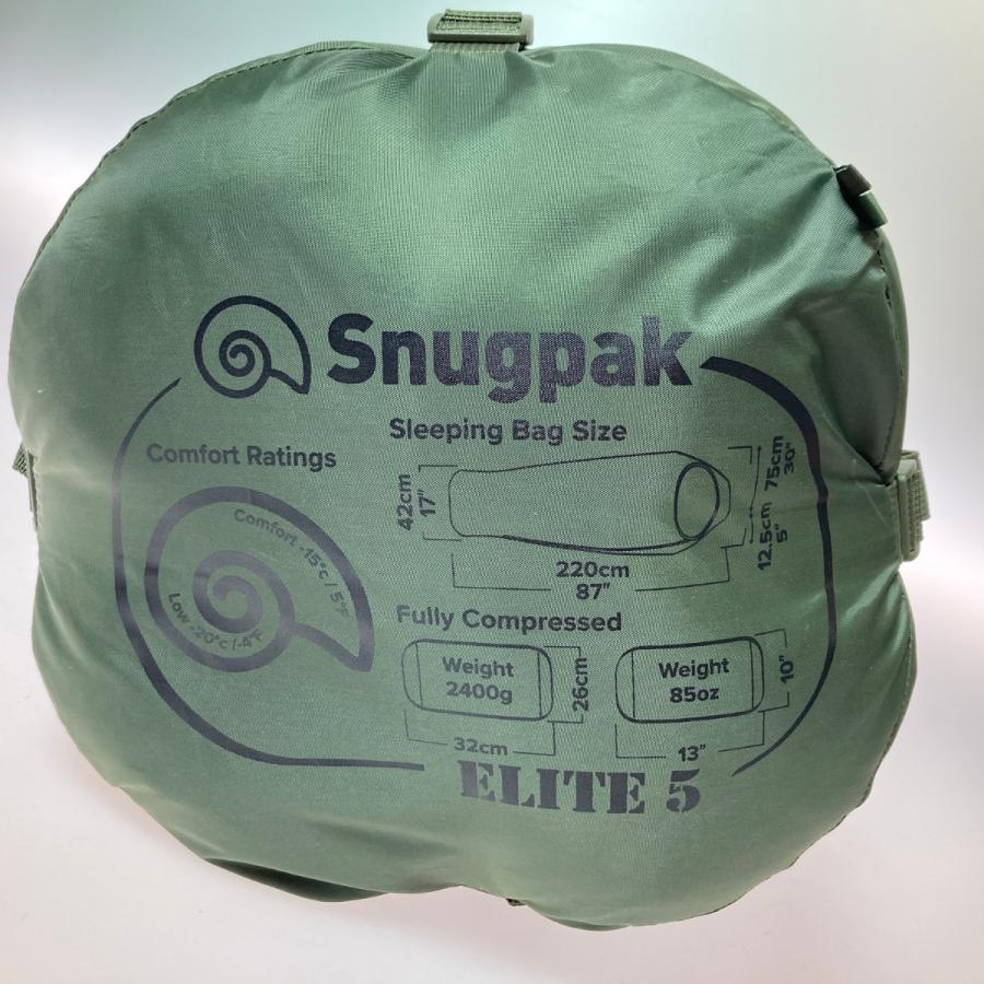 Snugpak スナグパック ソフティー エリート5 シュラフ 寝袋 オリーブ