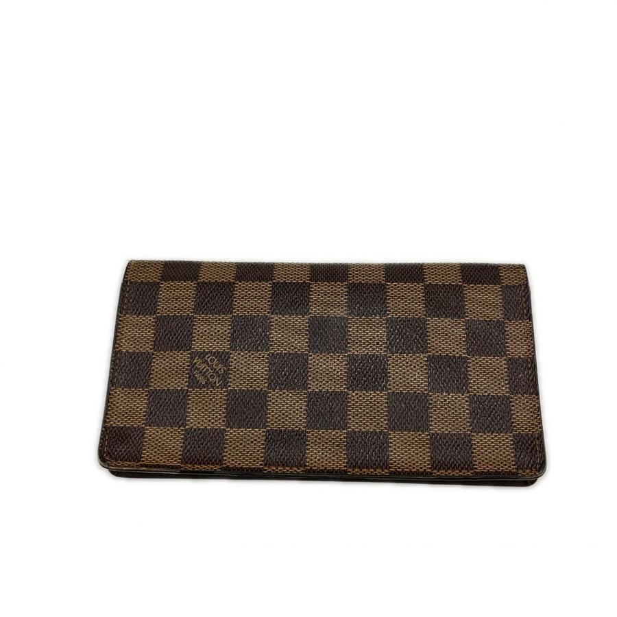 ★ライト★　ルイヴィトン　ダミエ　ミュルティポルトカルト　折財布 LOUIS VUITTON（ルイ・ヴィトン） 長財布 ダミエ ポルトカルトクレディ