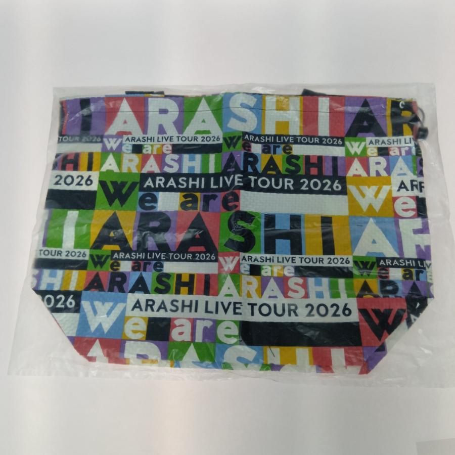 ARASHI LIVETOUR2026 ショッピングバッグ&パンフレット+おまけ 嵐 ARASHI LIVETOUR 2026 We are ショッピングバッグ 未使用