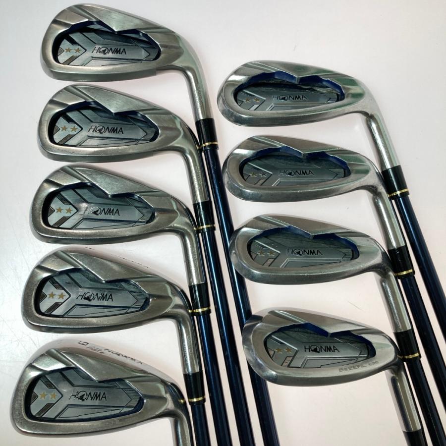 HONMA ホンマ Be ZEAL 525 5-11.AW.SW 9本 アイアンセット ARMRQ8 2S 