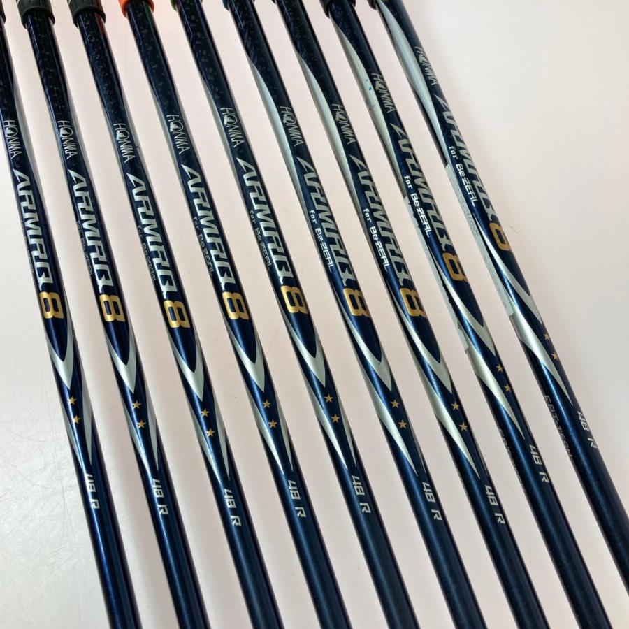 HONMA ホンマ Be ZEAL 525 5-11.AW.SW 9本 アイアンセット ARMRQ8 2S 48 R シャフトキズ多 Be ZEAL 525 傷や汚れあり_4