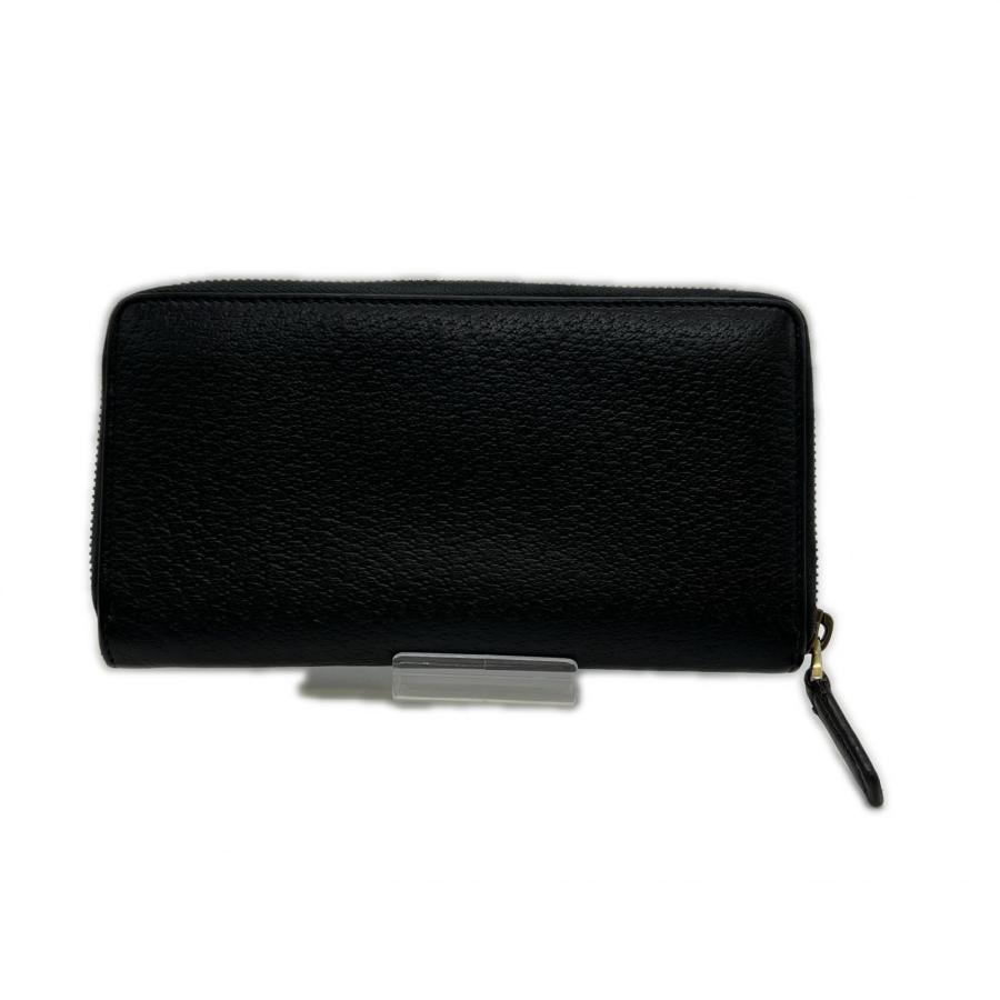 GUCCI（グッチ） ラウンドファスナー財布 428736・2184 ブラック やや