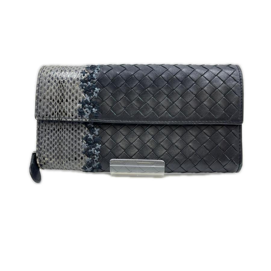 BOTTEGA VENETA ボッテガヴェネタ イントレチャート パイソン レザー