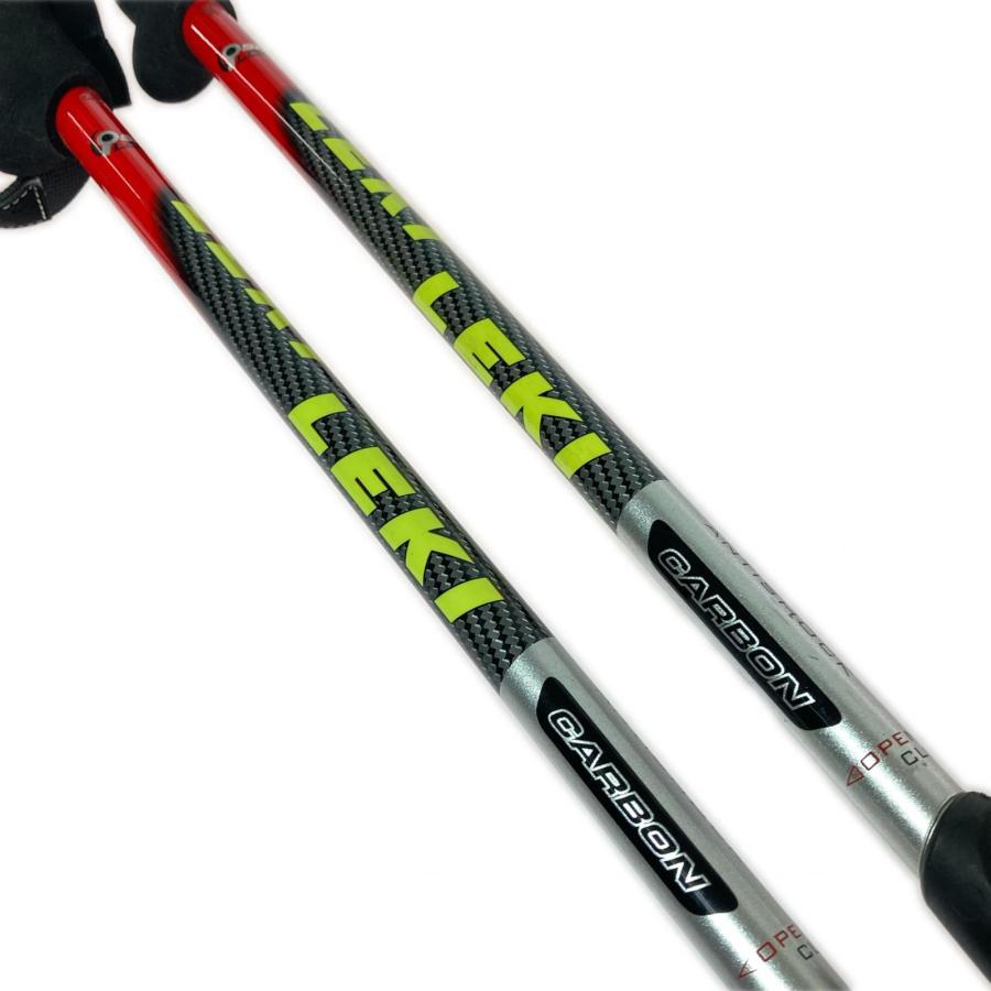 LEKI レキ トレッキングポール カーボン スピードロック 95-130cm 傷や