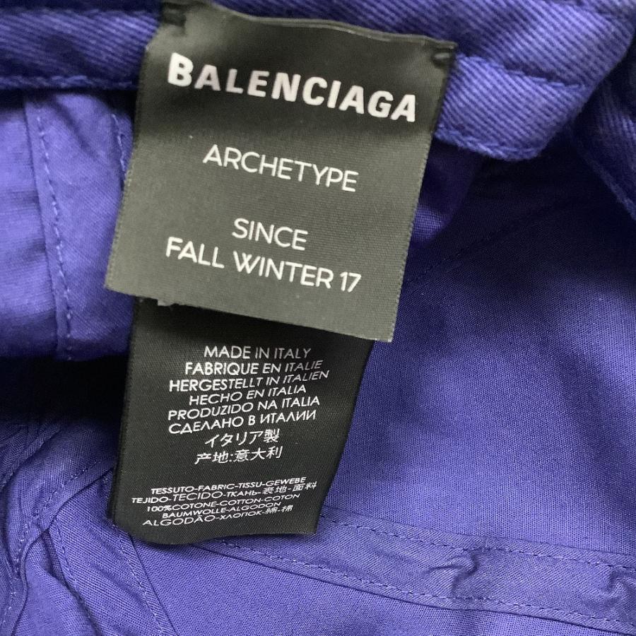 BALENCIAGA（バレンシアガ） ♪♪ 帽子 キャップ SIZE L59 ブルー やや