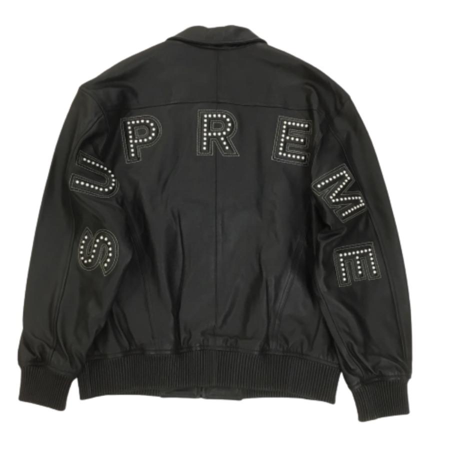 Supreme シュプリーム メンズ レザージャケット SIZE L RN101837 ブラック 目立った傷や汚れなし