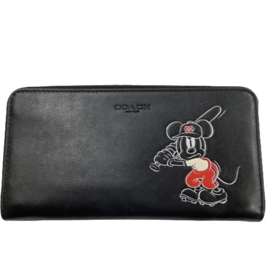 COACH（コーチ） ♪♪ ミッキーコラボ 長財布 3222 やや傷や汚れあり