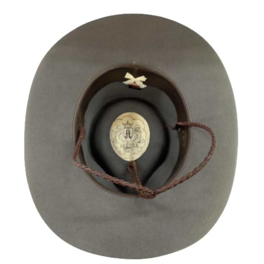 ♪♪ AKUBRA アクブラ メンズ 中折れ帽子 ハット SIZE 57 グレー やや