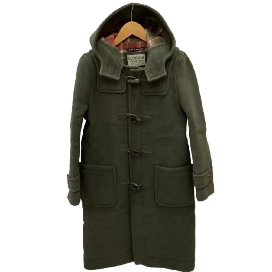 LONDON Tradition ダッフルコート カーキ 