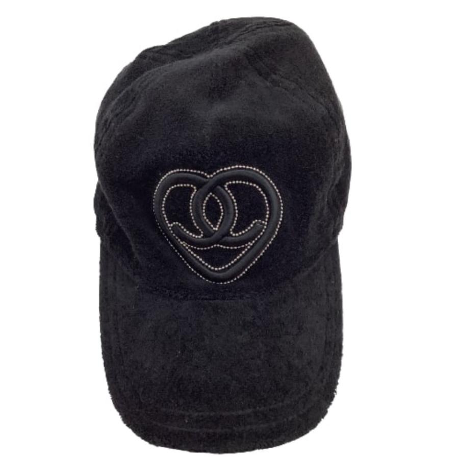 ♪♪ CHANEL シャネル 激レア ハート ココマーク パイル キャップ 