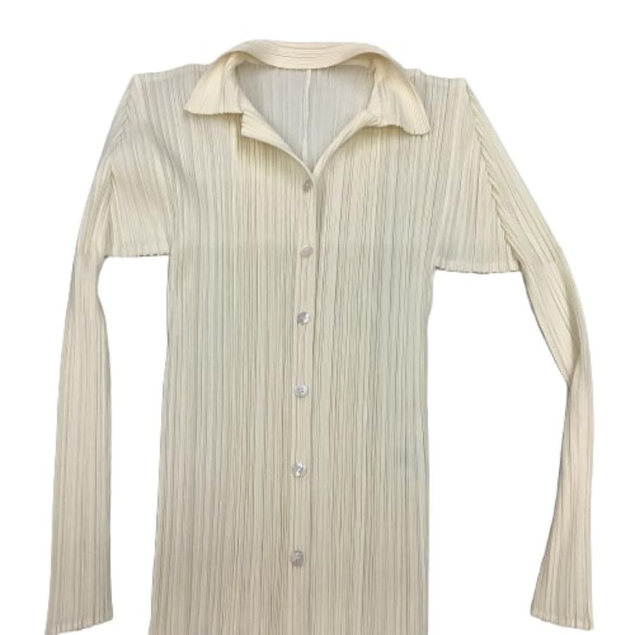 PLEATS PLEASE イッセイミヤケ シャツ カットソー アンサンブル ISSEY MIYAKE（イッセイミヤケ） PLEATS PLEASE アンサンブル シャツ