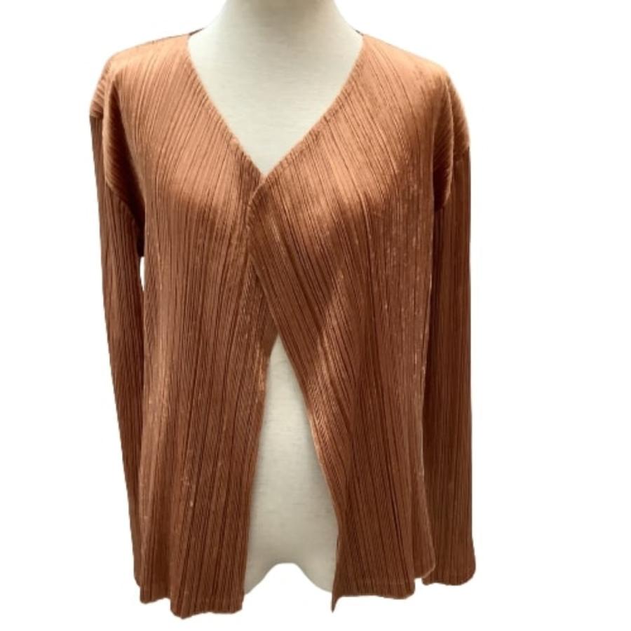ISSEY MIYAKE イッセイミヤケ PLEATS PLEASE カーディガン