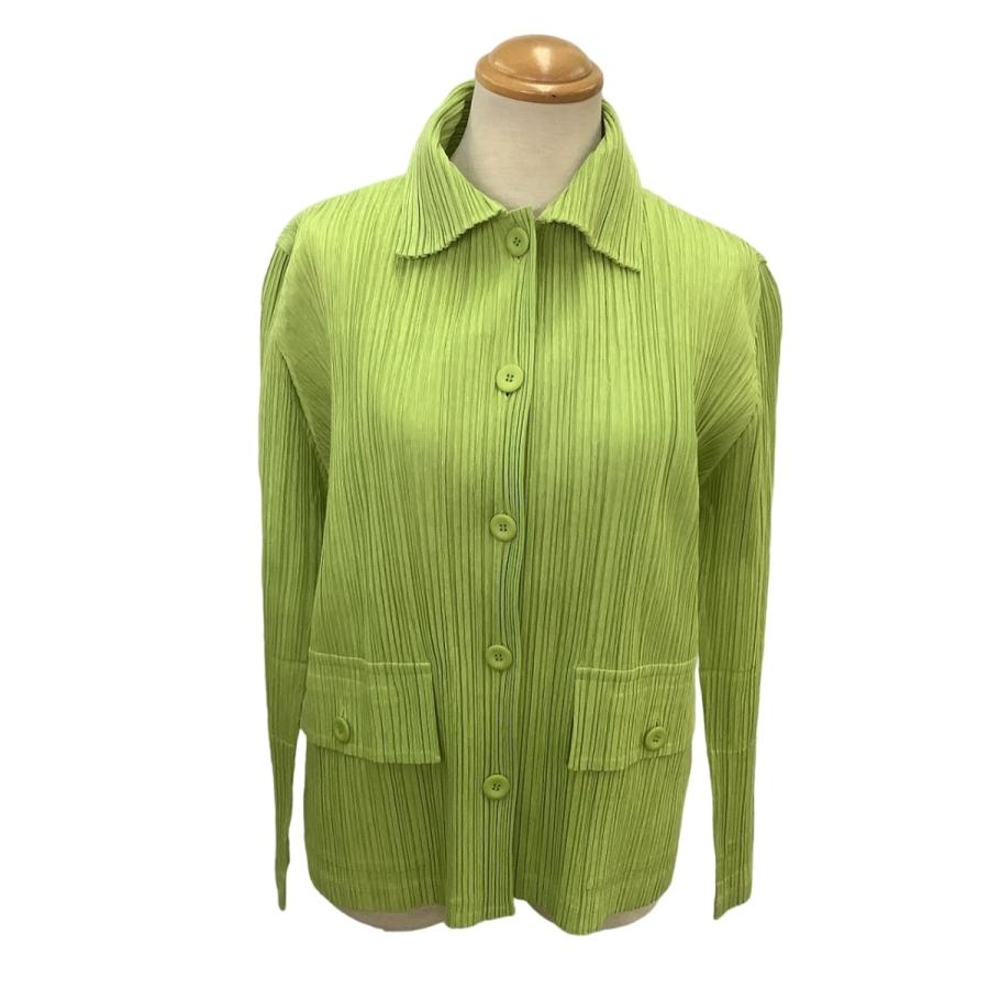 ISSEY MIYAKE ♪♪ イッセイミヤケ PLEATS PLEASE シャツ ジャケット  