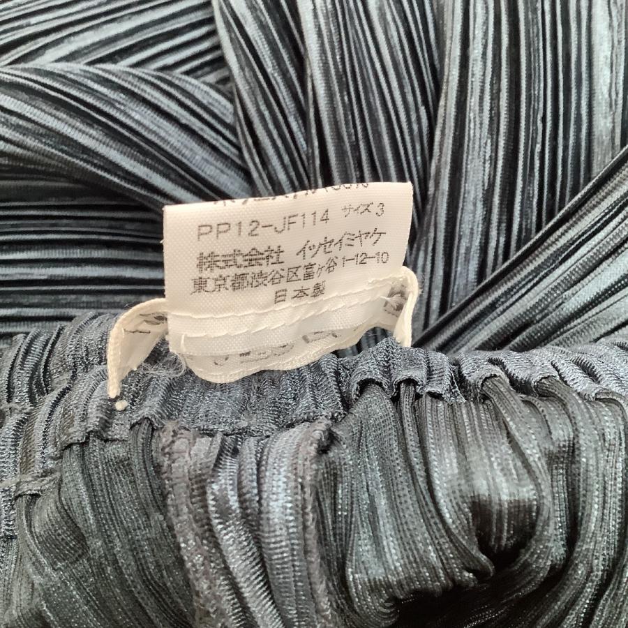 PLEATS PLEASE イッセイミヤケパンツ グレー サイズ3 ISSEY MIYAKE イッセイミヤケ PLEATS PLEASE パンツ SIZE 3 グレー 美
