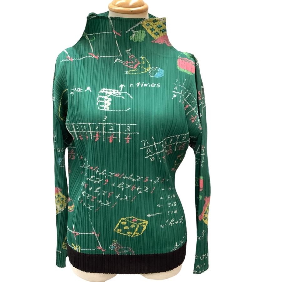 ISSEY MIYAKE（イッセイミヤケ） ♪♪ PLEATS PLEASE カットソー 黒板