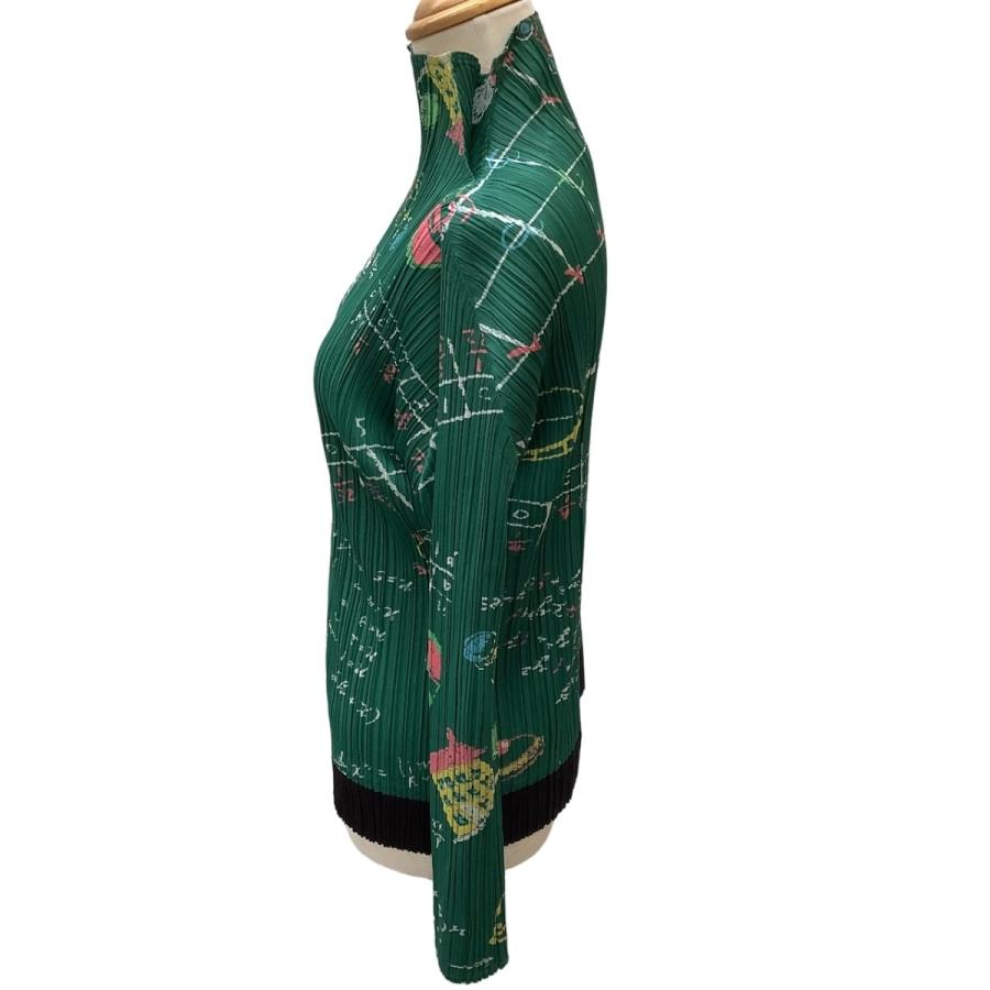 ISSEY MIYAKE（イッセイミヤケ） ♪♪ PLEATS PLEASE カットソー 黒板