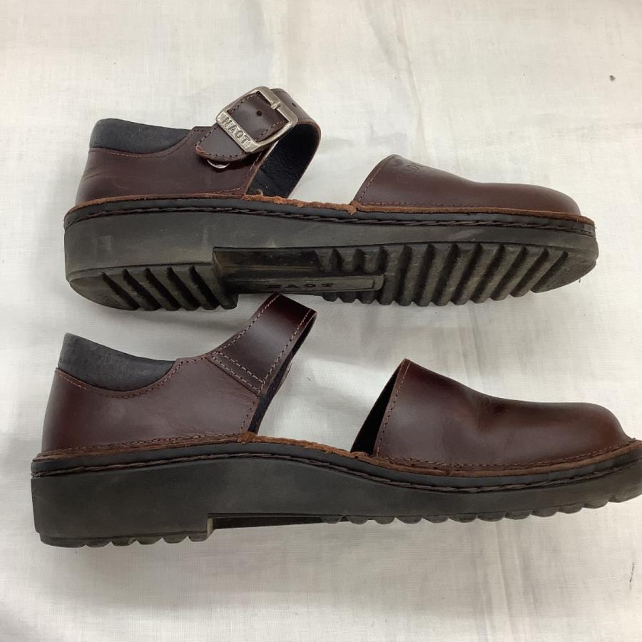 NAOT レザーサンダル 37 ブラウン 【公式通販】