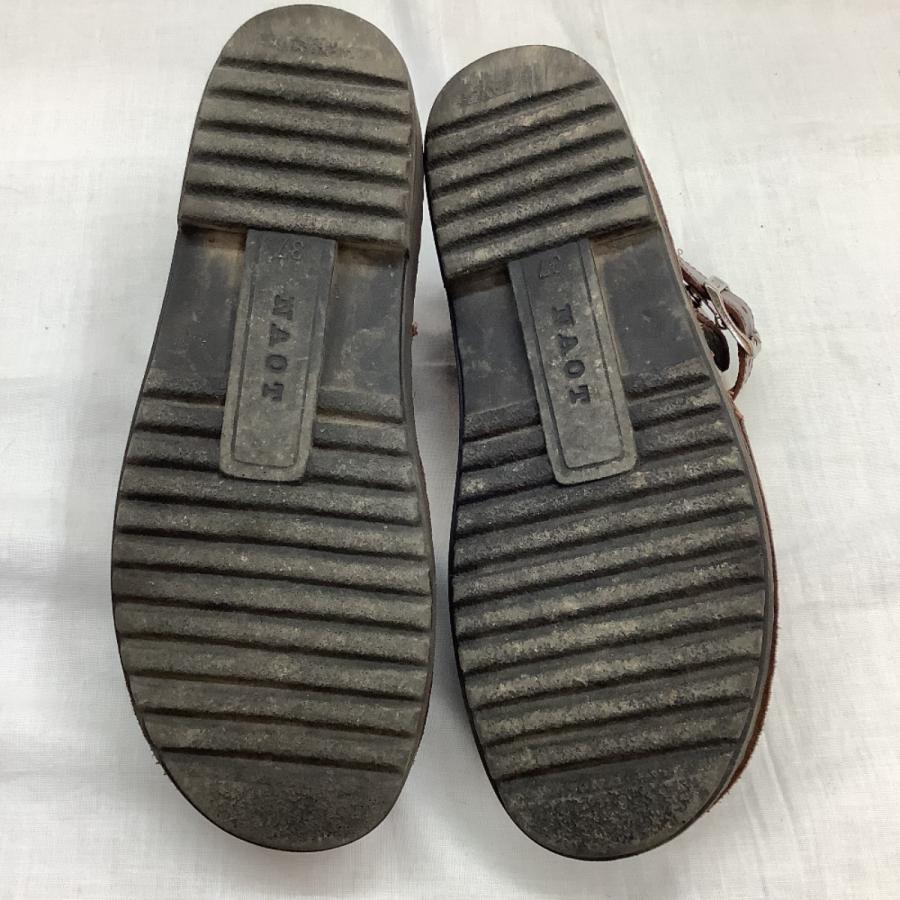 Naot ブラウンレザー サボサンダル37 Naot ブラウンレザー サボサンダル37 オンラインショップ - NAOT