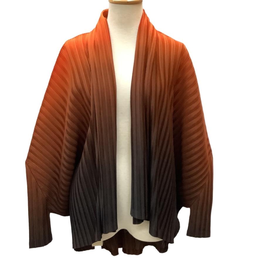ISSEY MIYAKE ♪♪ イッセイミヤケ PLEATS PLEASE カーディガン 