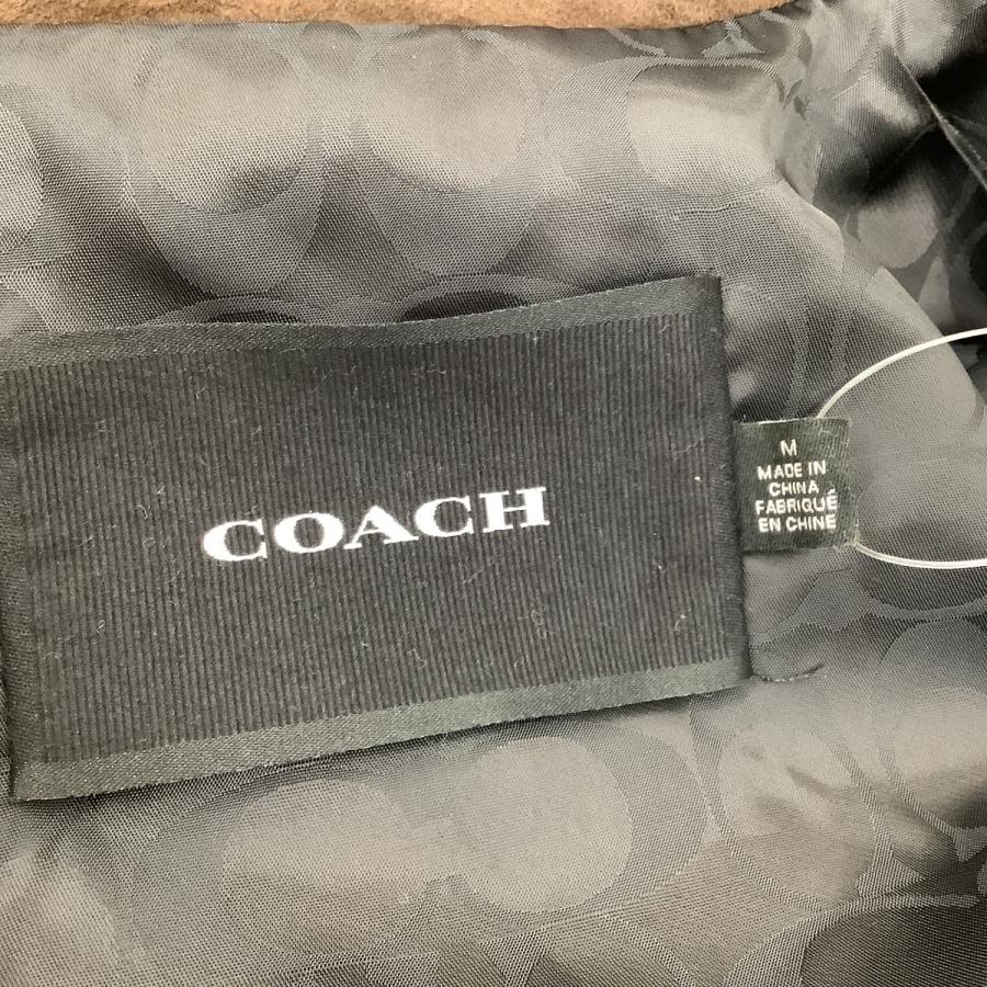 COACH（コーチ） ♪♪ メンズ レザージャケット 羊革 SIZE M ブラウン