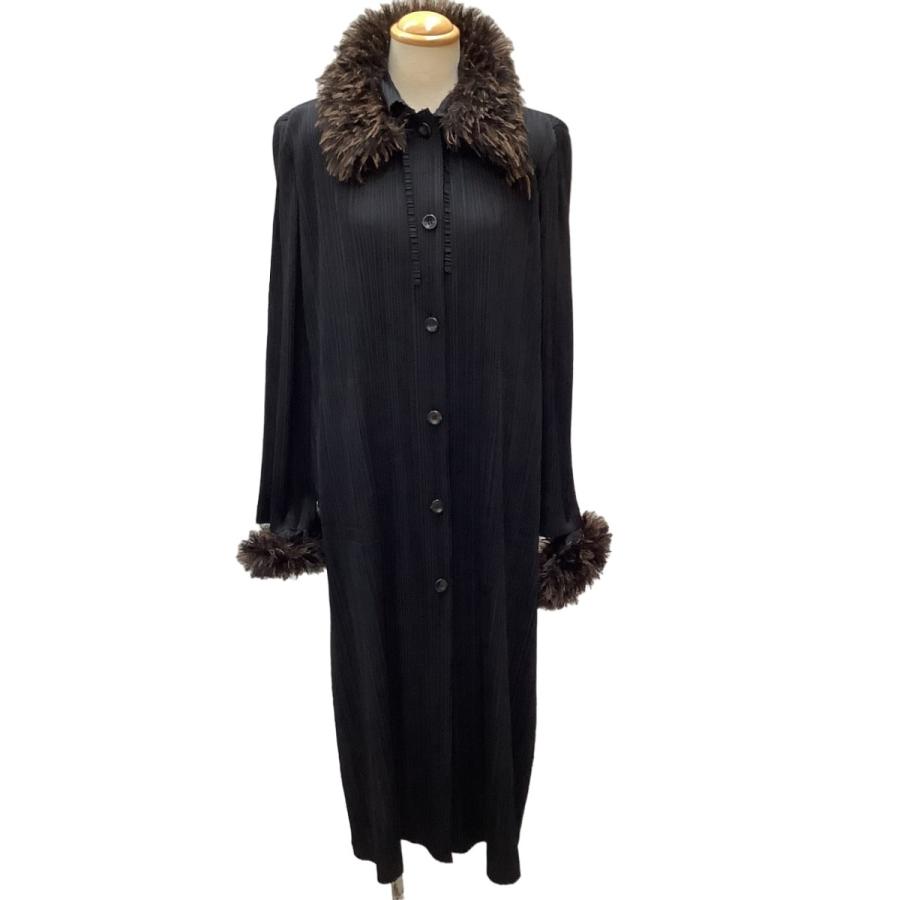 ISSEY MIYAKE ♪♪ イッセイミヤケ PLEATS PLEASE ロングコート SIZE 4 