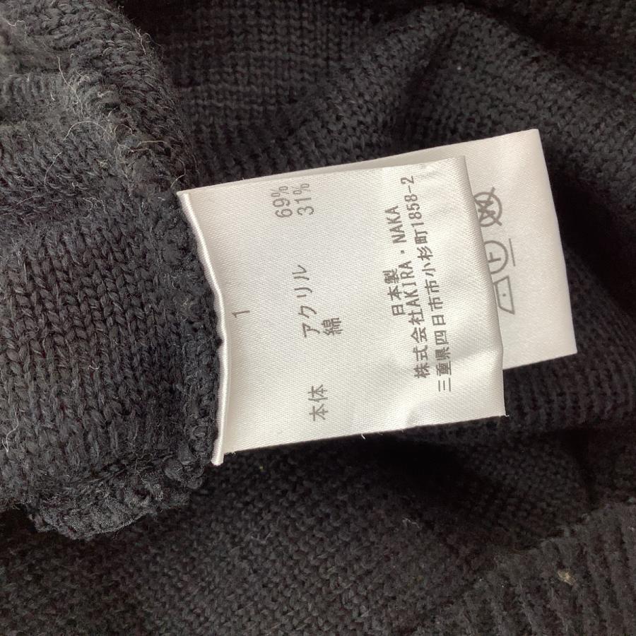 AKIRA NAKA アキラナカ ノースリーブニット SIZE 1 AP1836BKKH  