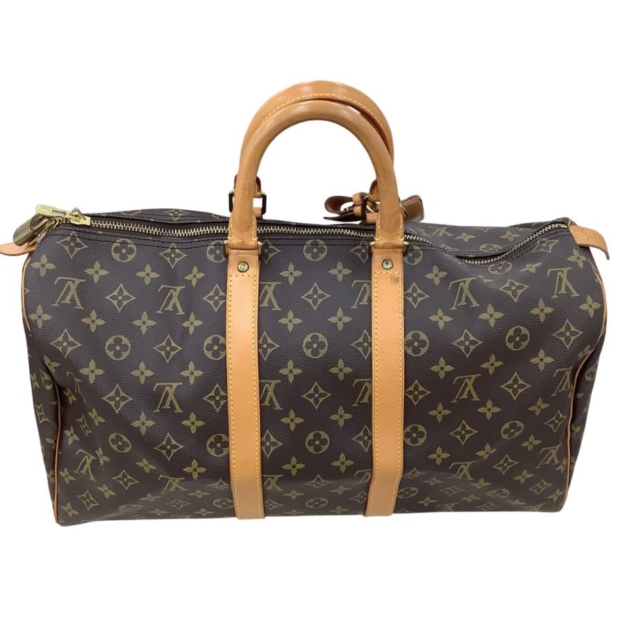 LOUIS VUITTON ルイヴィトン バッグ モノグラム キーポル バンドリエール 45 ボストンバッグ 傷や汚れあり_1
