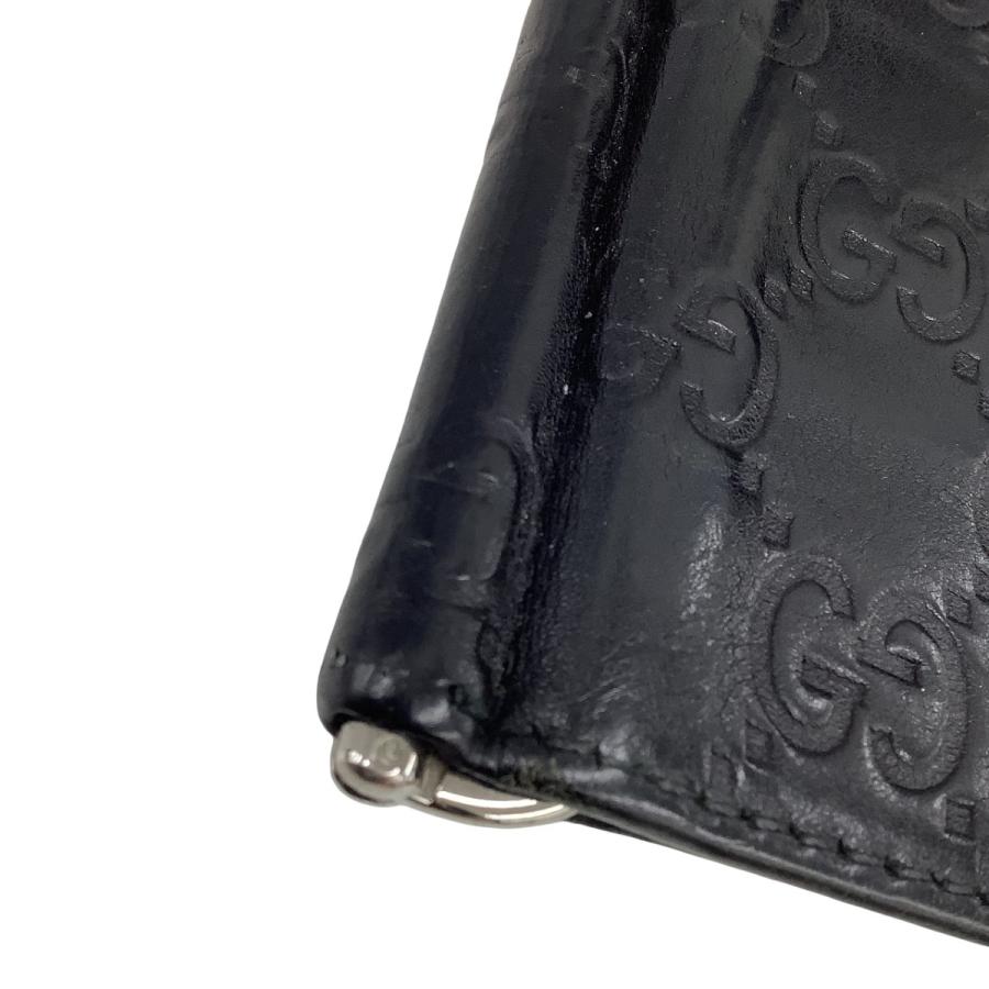 GUCCI（グッチ） 財布 マネークリップ ブラック やや傷や汚れあり