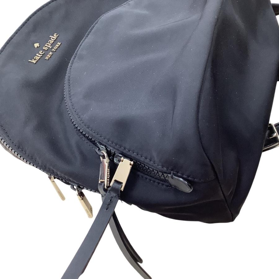 Kate Spade ケイトスペード レディース リュック ブラック やや傷や汚れあり_3