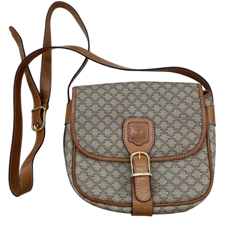 CELINE（セリーヌ） レディース ショルダーバッグ ベージュ やや傷や