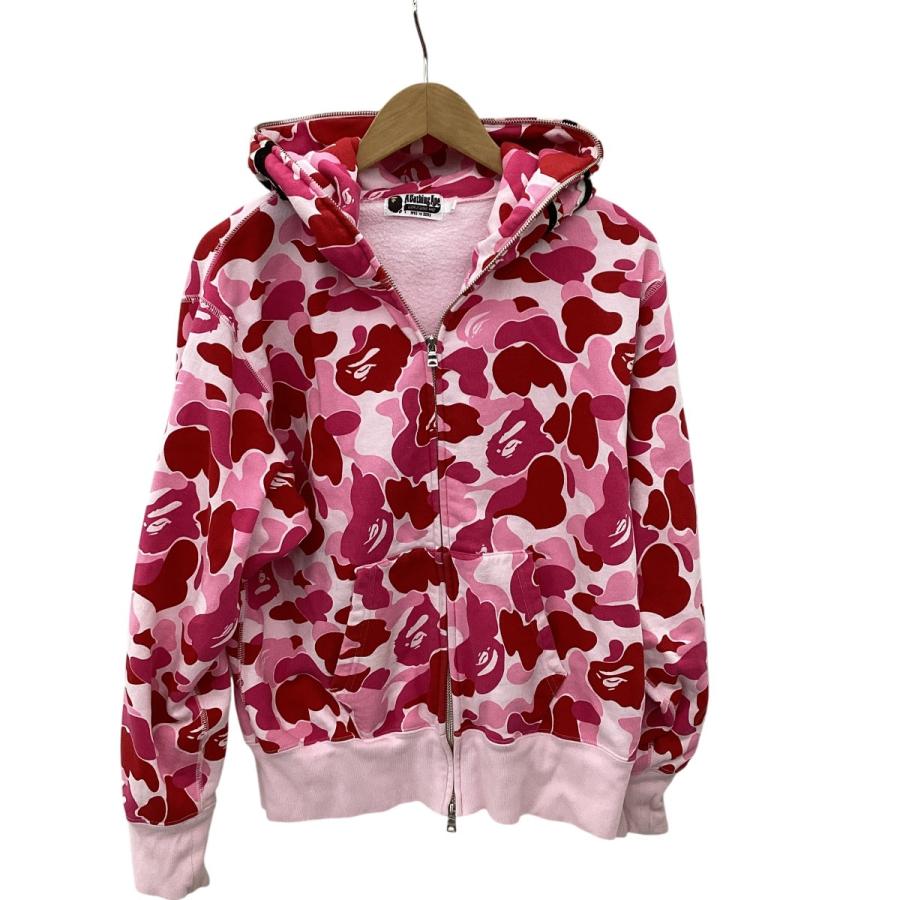 A BATHING APE アベイシングエイプ カモフラージュ柄 シャークパーカー