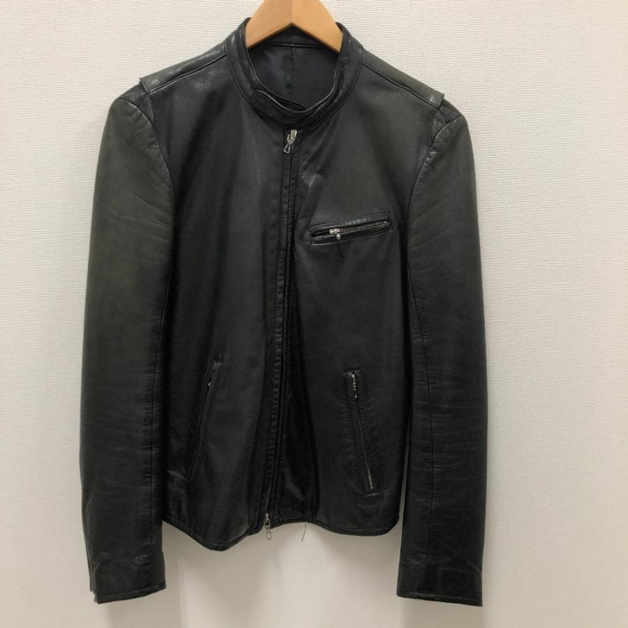 □□ LITHIUM HOMME メンズ衣料 シングルライダースジャケット サイズ 