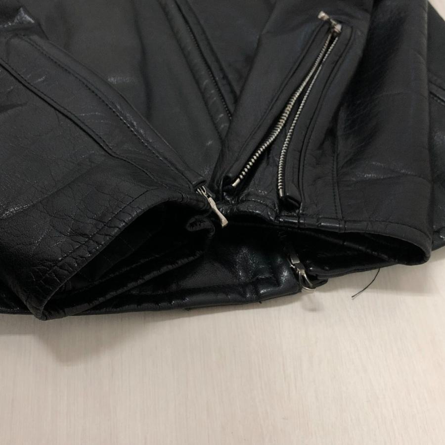 □□ LITHIUM HOMME メンズ衣料 シングルライダースジャケット サイズ 