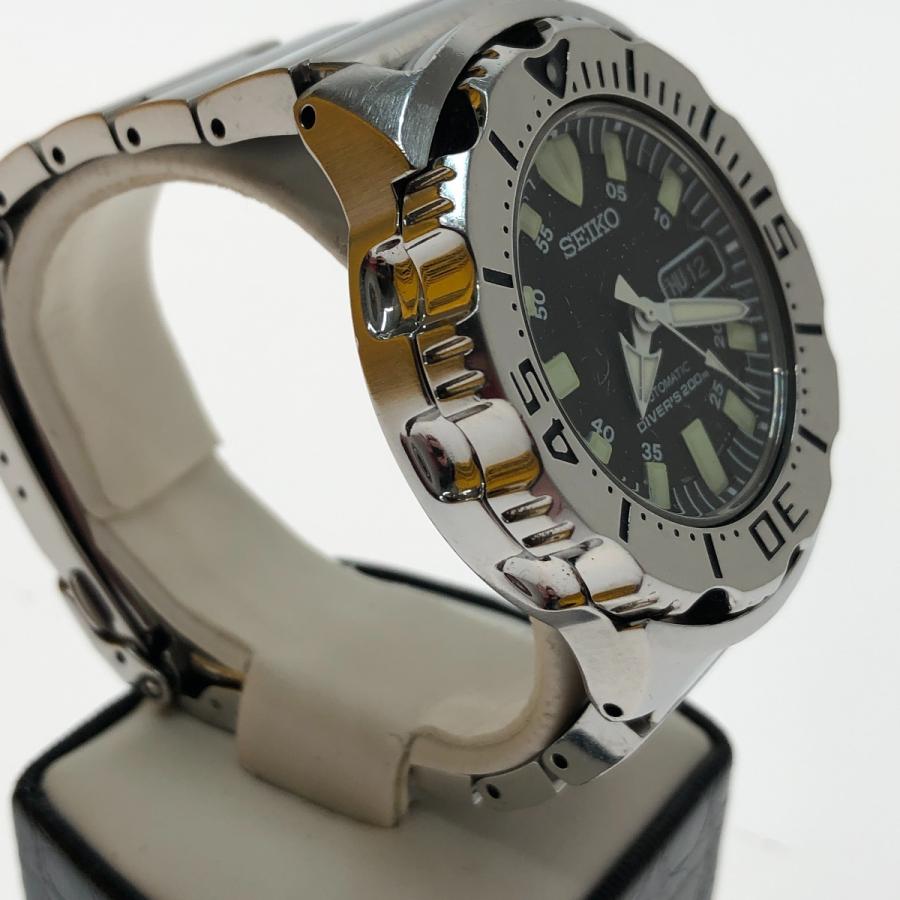 SEIKO（セイコー） □□ 腕時計 自動巻き ダイバーズウォッチ ブラック